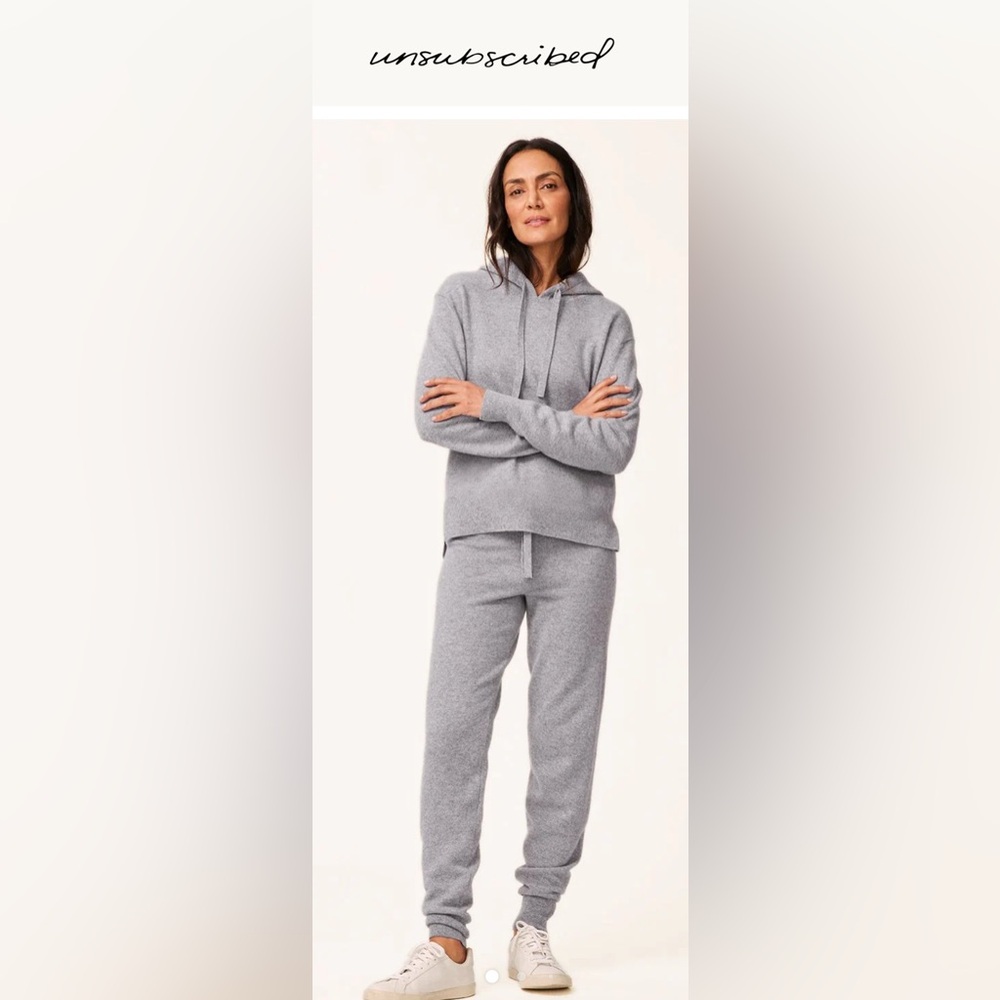 NWT Unsubscribed Cashmere Joggers